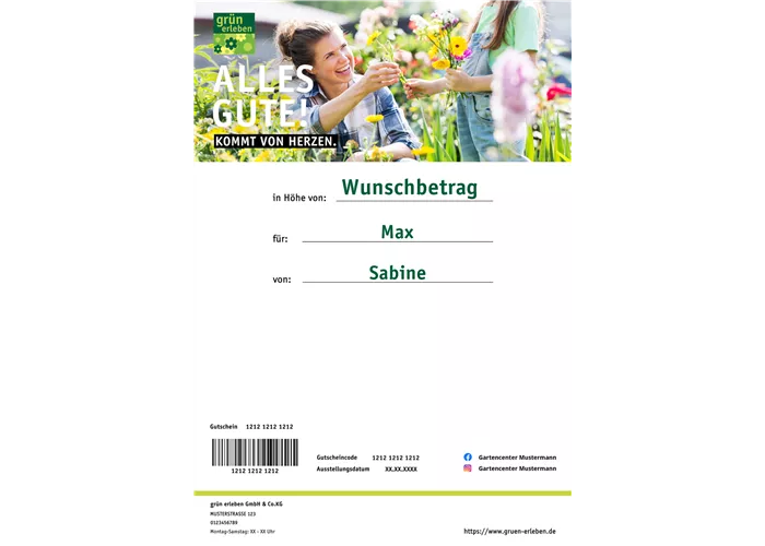 Online-Gutschein