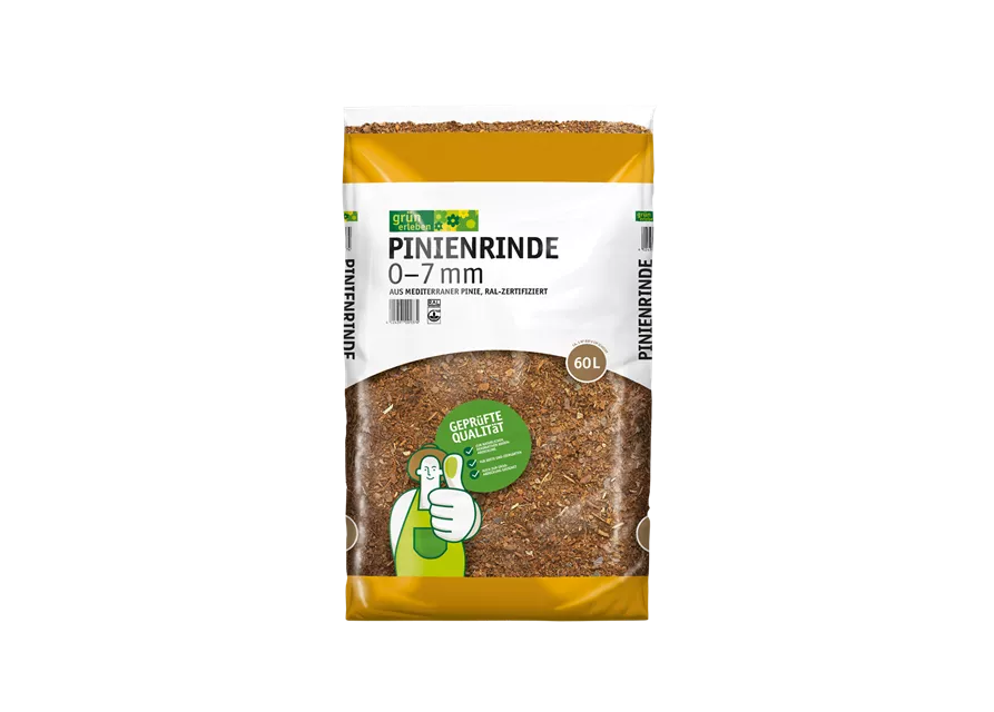 Grün erleben Pinienrinde 60 l