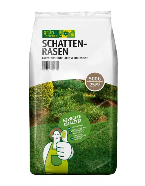 Grün erleben Schattenrasen
